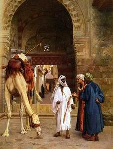 unknow artist Arab or Arabic people and life. Orientalism oil paintings  296 France oil painting art
